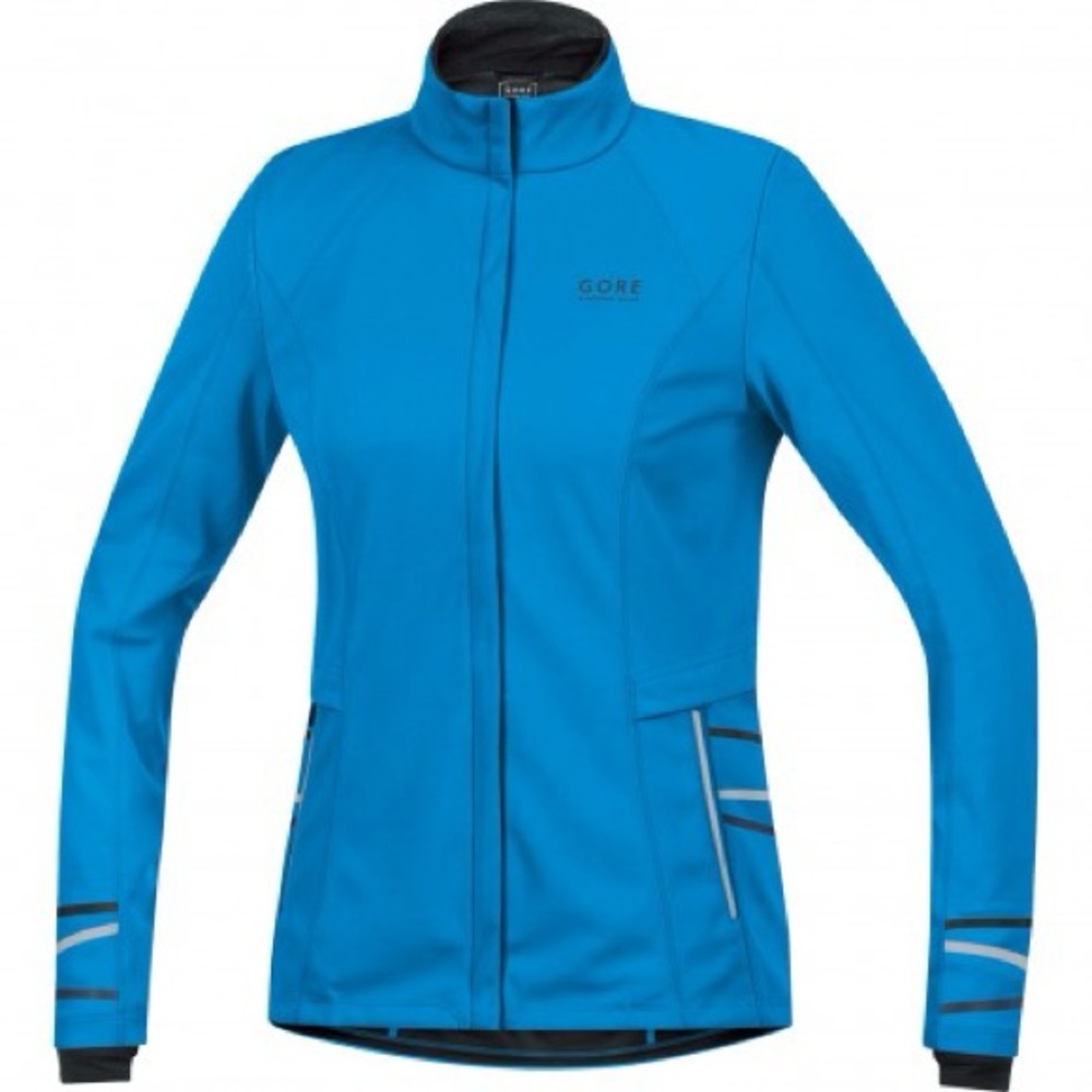 Gore Running Wear Women's Mythos 2.0 Windstopper SO Jacket, Waterfall Blue,Small